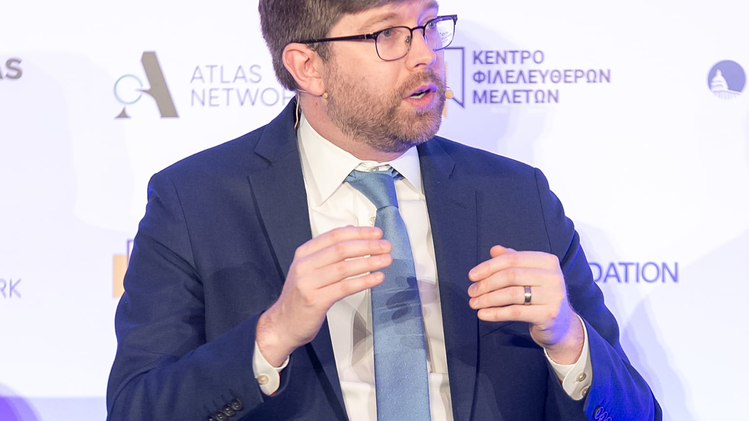 O Daniel Bunn, CEO του Tax Foundation, μετείχε στο 1st Economic Freedom Forum,  που διοργάνωσε το Κέντρο Φιλελεύθερων Μελετών (ΚΕΦΙΜ) σε συνεργασία με την Boussias Events