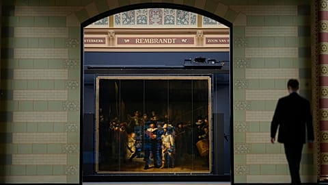 El Rijksmuseum restaura 'La ronda de noche' ante los visitantes