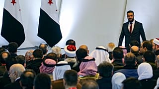 Reunión del nuevo Gobierno sirio.