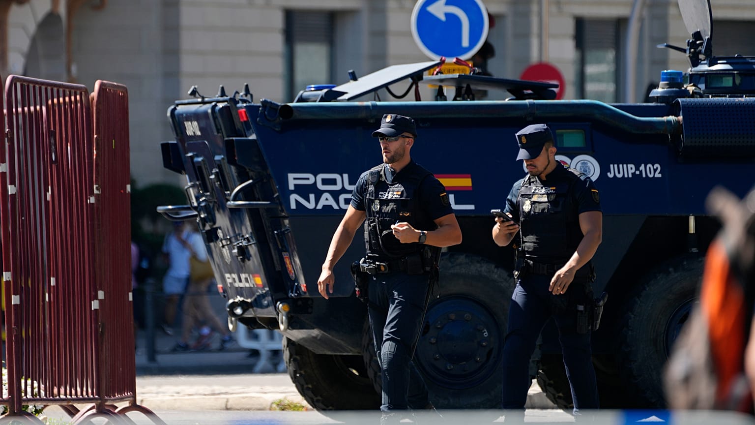 Una imagen de archivo de la Policía española