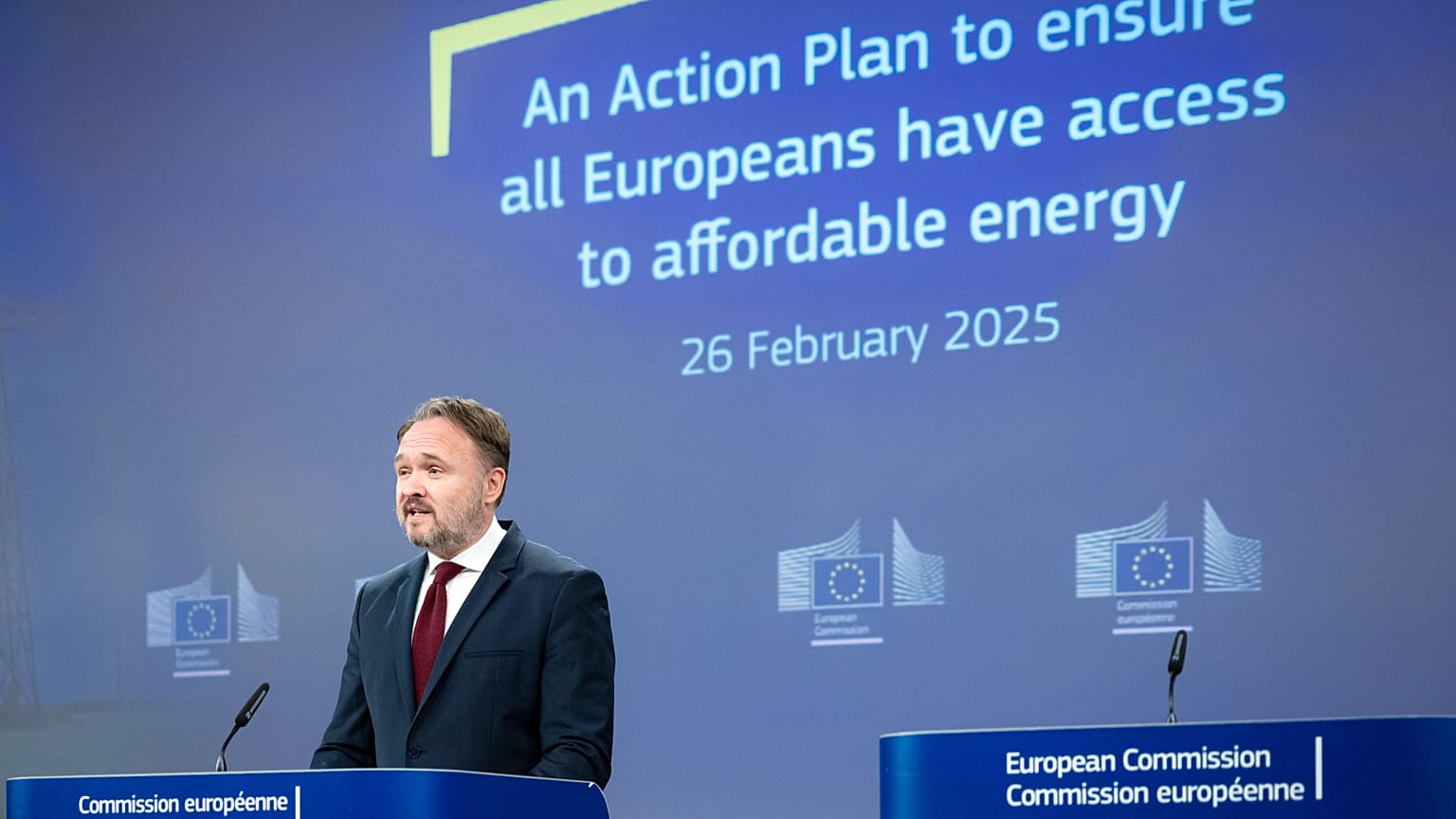 Dan Jørgensen, Commissario europeo per l'energia e l'edilizia abitativa