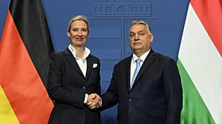 Az AfD kancellárjeöltje, Alice Weidel Orbán Viktor vendégeként