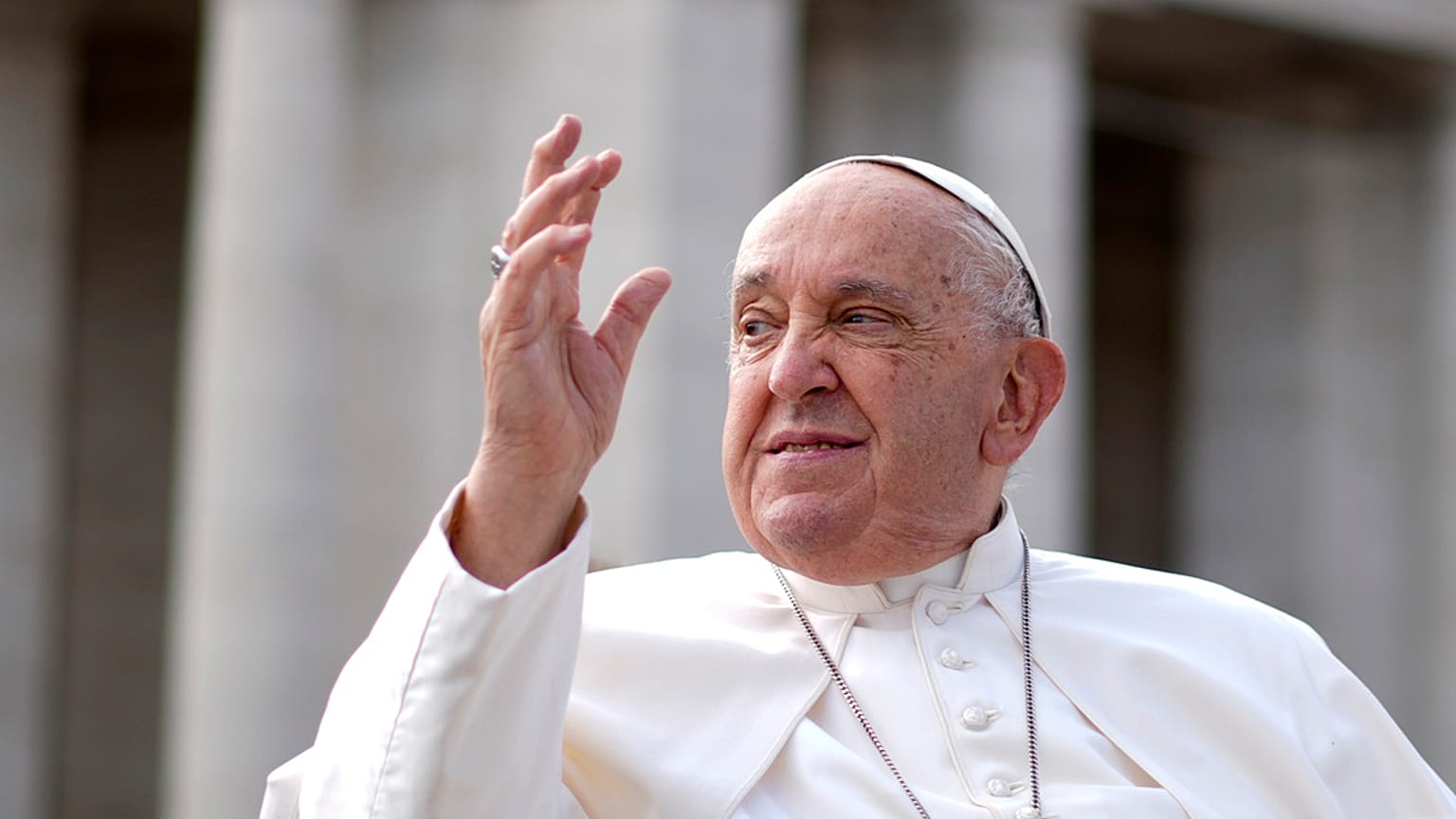 Papież Franciszek.