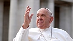 Papież Franciszek.