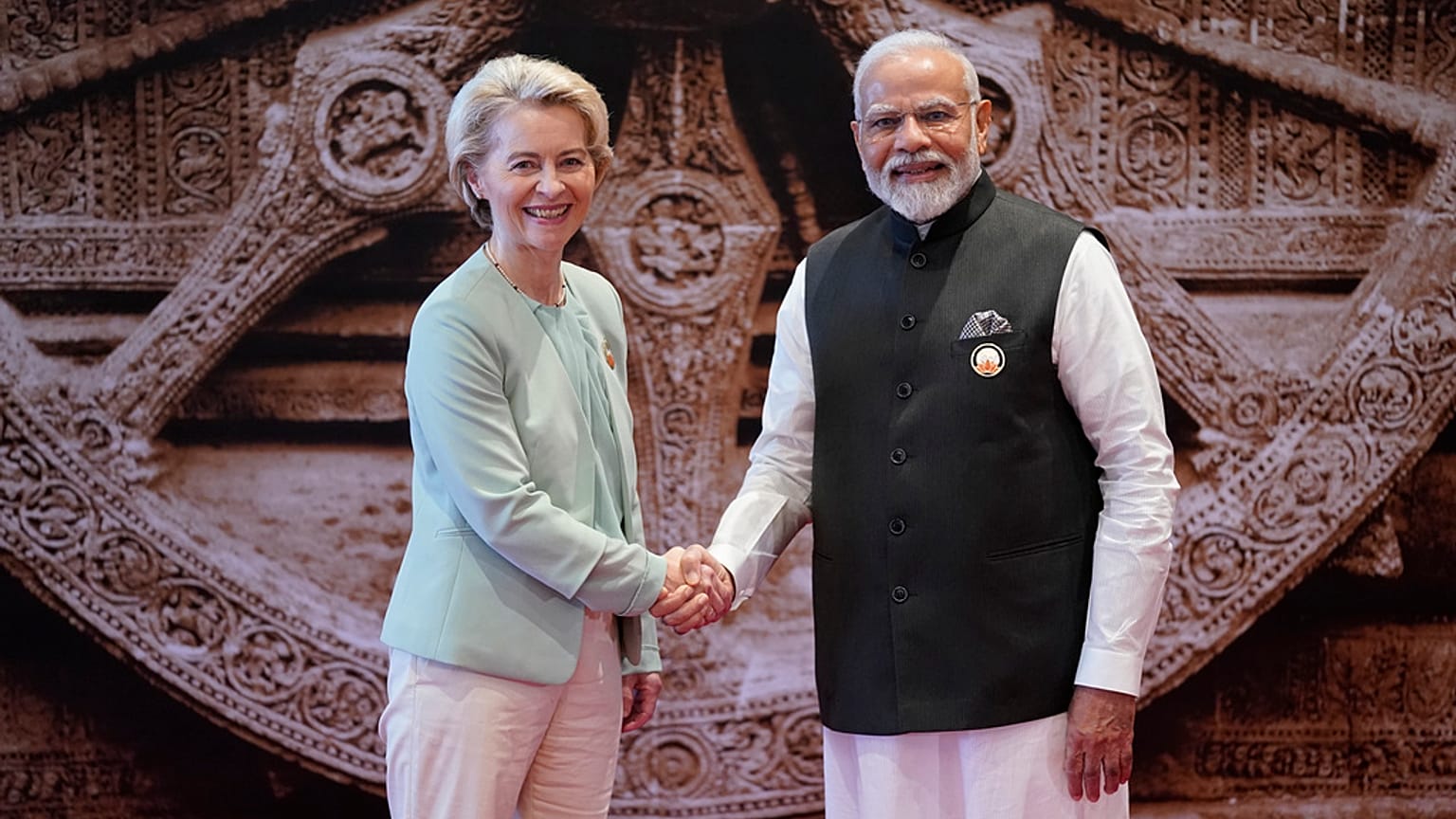 Les commissaires européens espèrent relancer un "partenariat stratégique" entre l'Inde et l'UE.