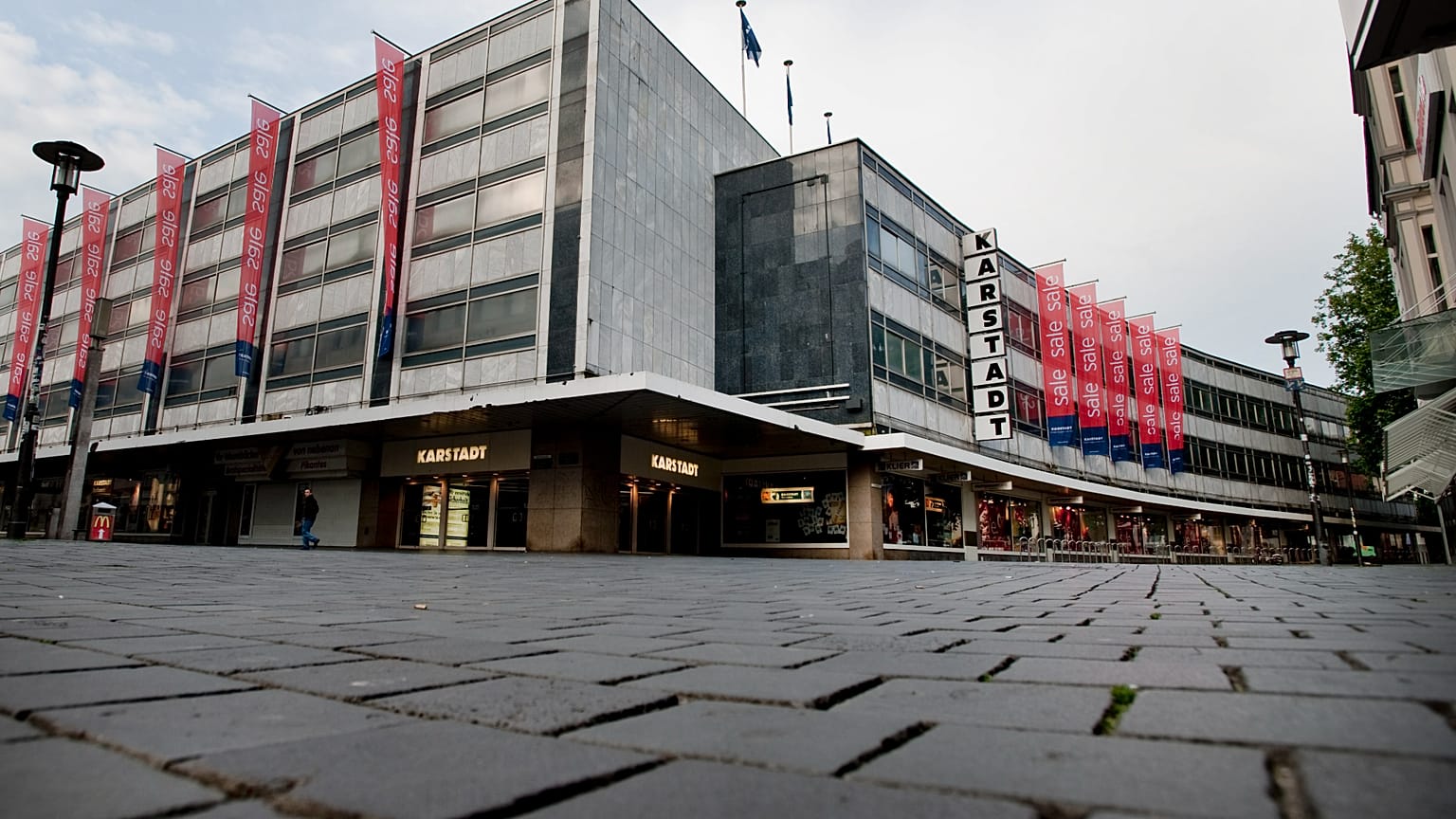 Karstadt in der Innenstadt von Bielefeld