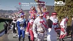 Desfile de carnaval en República Checa
