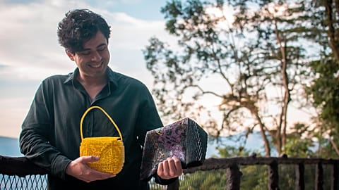 A Venezuelan designer illuminates the future of fashion with recycled luxury