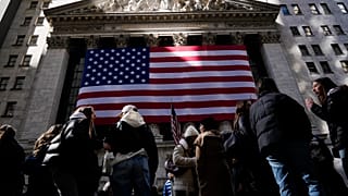 The New York stock exchange building