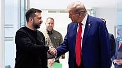 Volodimir Zelenszkij és Donald Trump