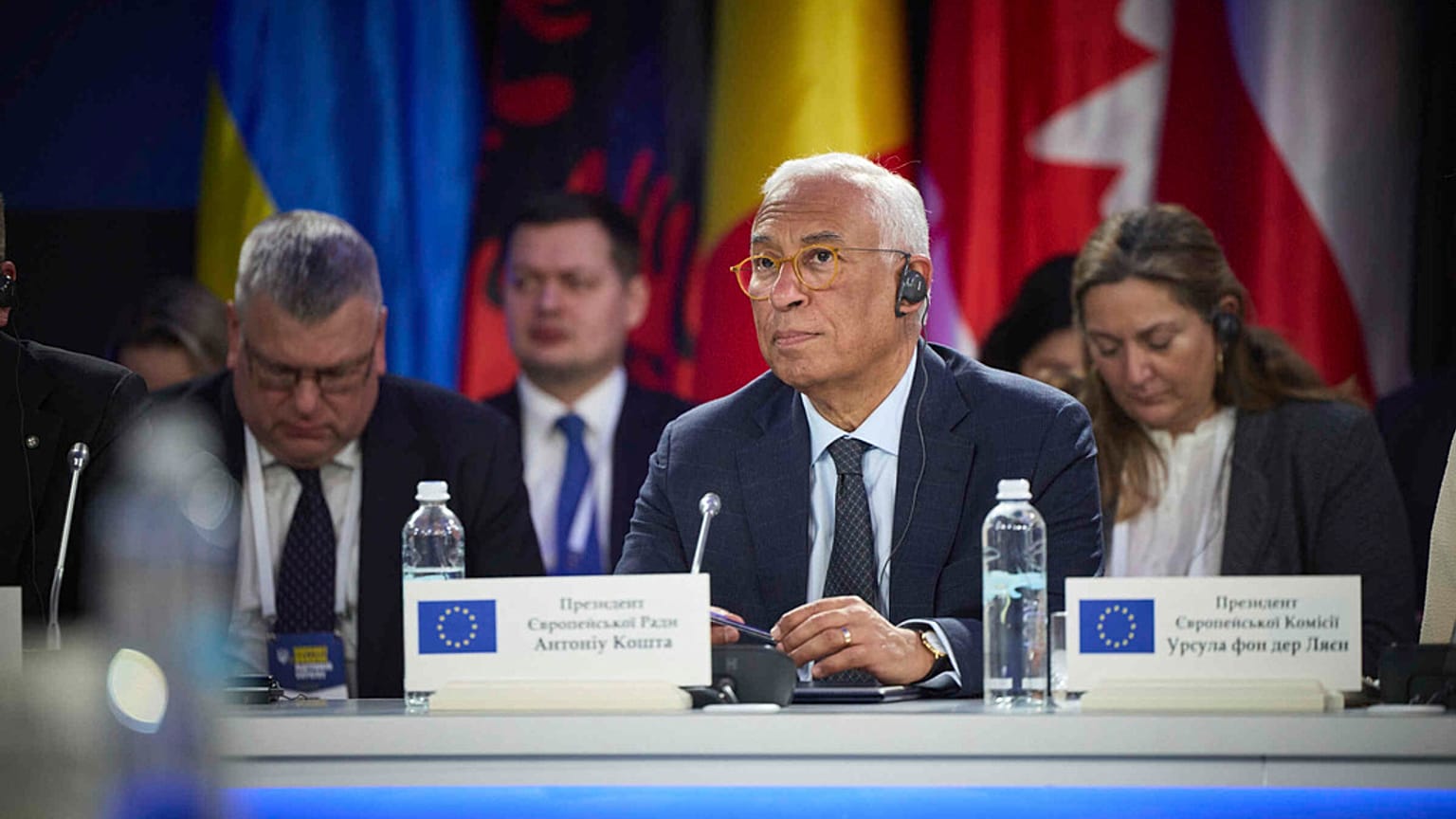 Avrupa Birliği (AB) Konseyi Başkanı Antonio Costa, 24 Şubat 2025.