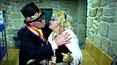 König und Königin des Karnevals, Verin, SPANIEN, 28.02.2025