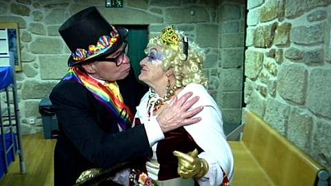 König und Königin des Karnevals, Verin, SPANIEN, 28.02.2025