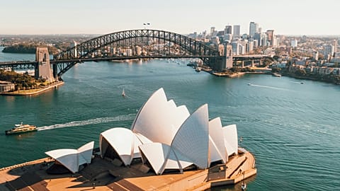 Sydney's iconic Opera House ranks among the world's top filming locations