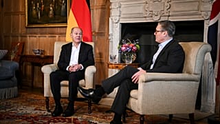 Starmer e Scholz 