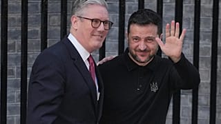 Zelensky e Starmer a Downing Street