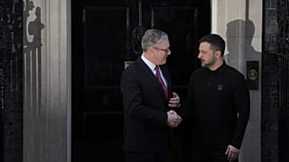 A brit miniszterelnök fogadja az ukrán elnököt a Downing Street 10-ben