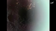 Частный луноход "Голубой призрак" после приземления на Луну со специальным грузом для НАСА в воскресенье, 2 марта 2025 года. (NASA/Firefly Aerospace via AP)