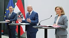 Coalición tripartito en Austria