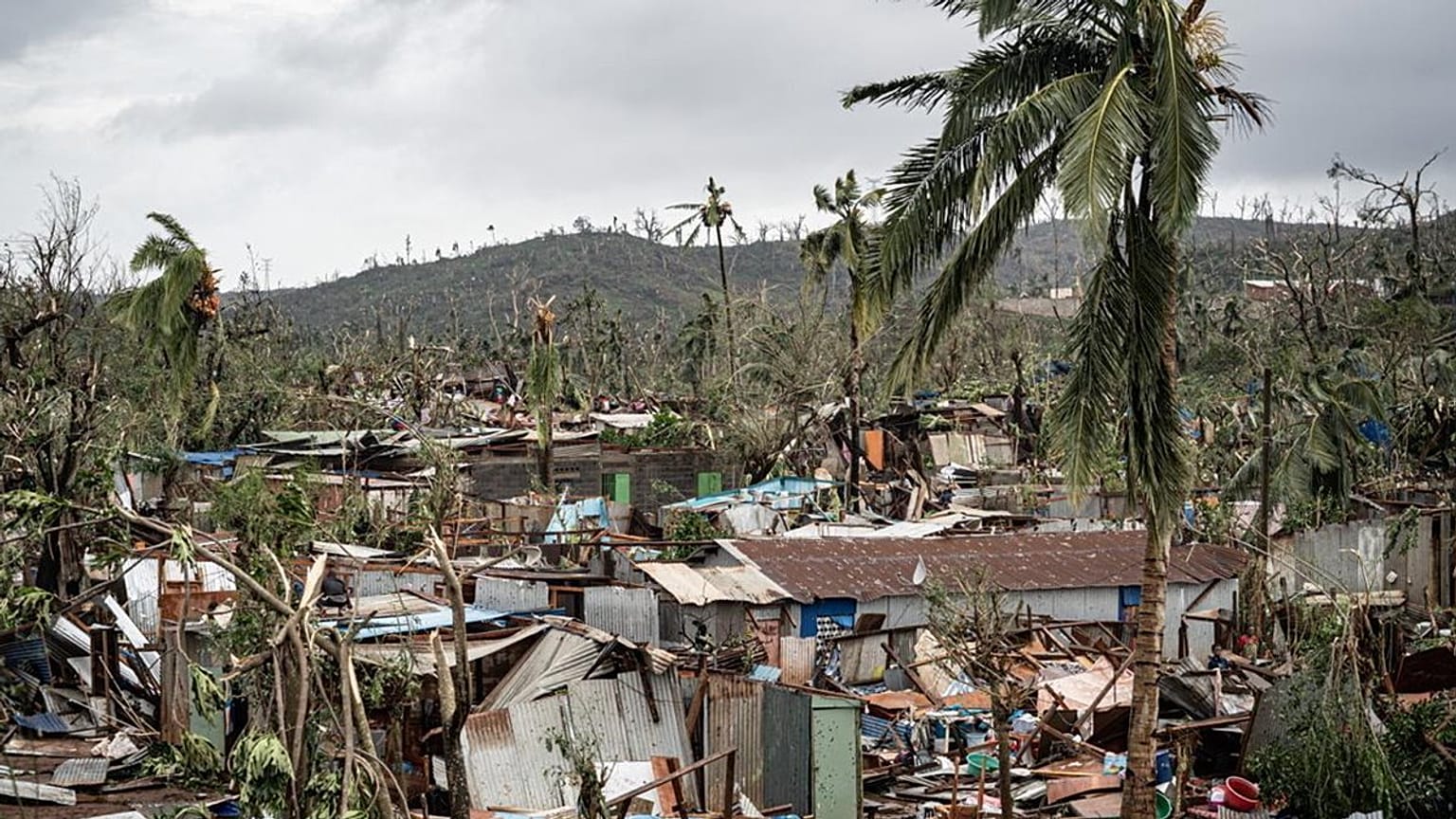 A decemberi mayotte-ihoz hasonló pusztítást végzett a ciklon Réunionon- képünk illusztráció