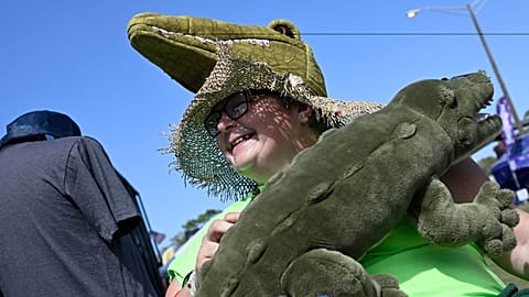 Un momento de los Florida Man Games