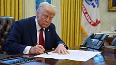 Donald Trump a Fehér Házban