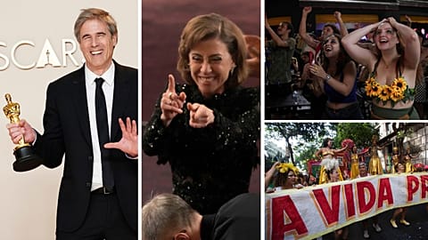 Oscar fever in Brazil during Carnival 