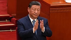 Hszi Csin-ping kínai elnök a pekingi pártkongresszuson