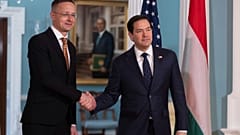 Szijjártó Péter és Marco Rubio Washingtonban
