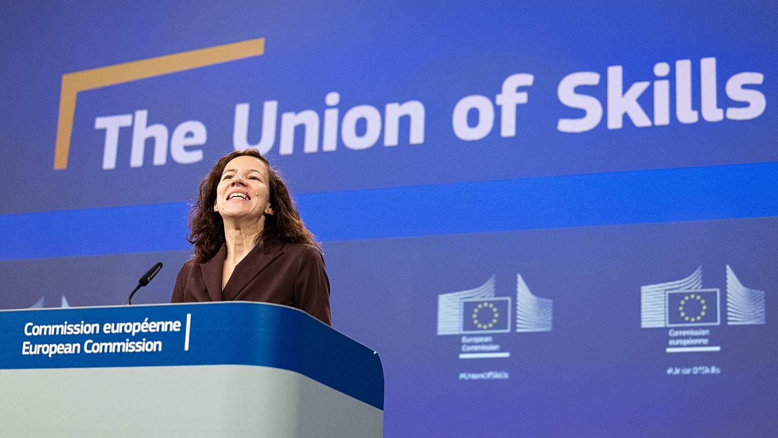 Roxana Mînzatu, Executive Vice-President of the European Commission for Social Rights and Skill, Quality Jobs and Preparedness