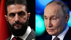 الرئيس السوري المؤقت أحمد الشرع،  أنقرة، تركيا، والرئيس الروسي فلاديمير بوتين في موسكو