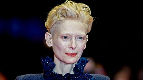 Tilda Swinton’s new role: Curator of exhibition dedicated to British Designer Marianna Kennedy - pictured: Swinton at this year's Berlinale 