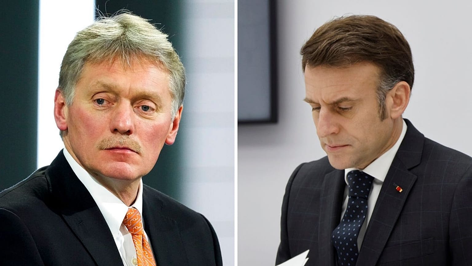 Dmitry Peskov/Emmanuel Macron