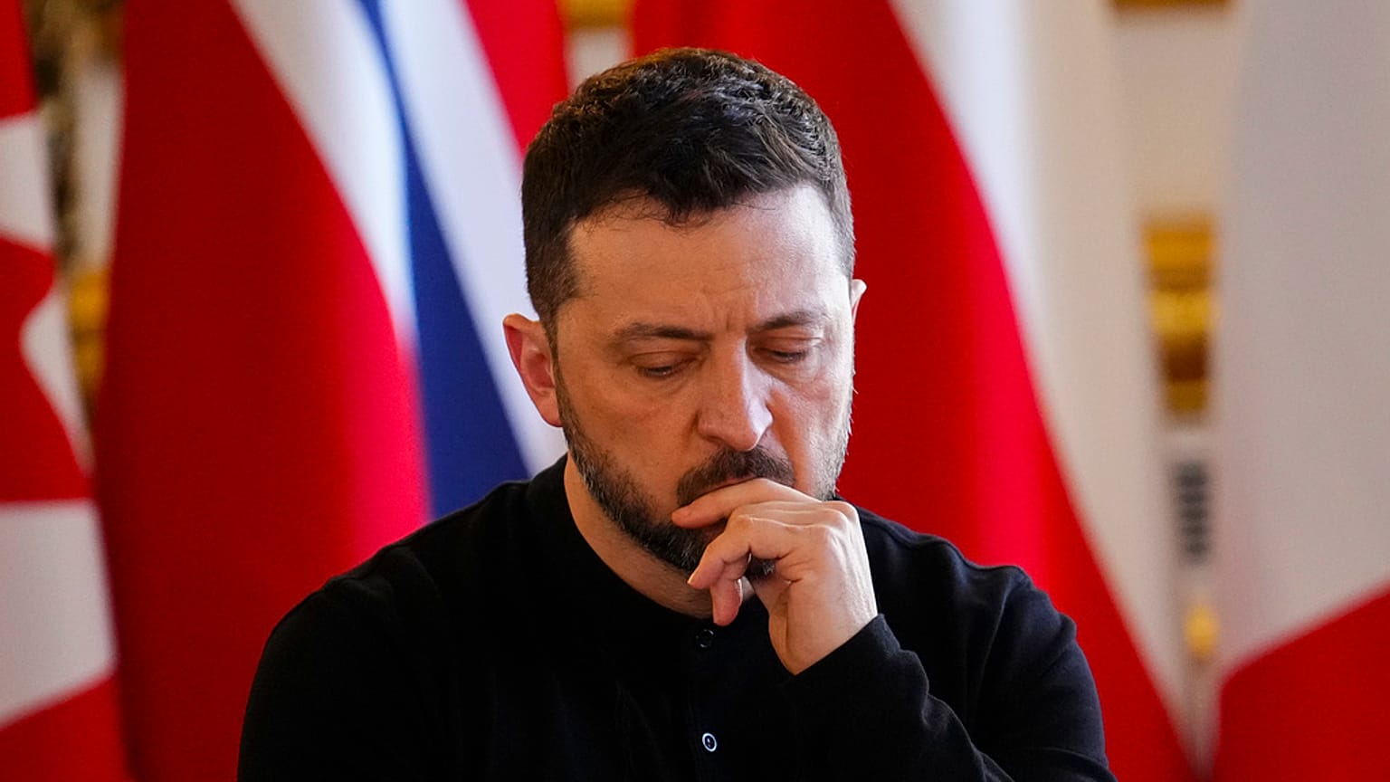 Prezydent Ukrainy Wołodymyr Zełenski 