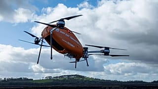 Just Eat Takeaway.com lanzó un nuevo servicio de la mano de Manna Drones Ltd. en Dublín.