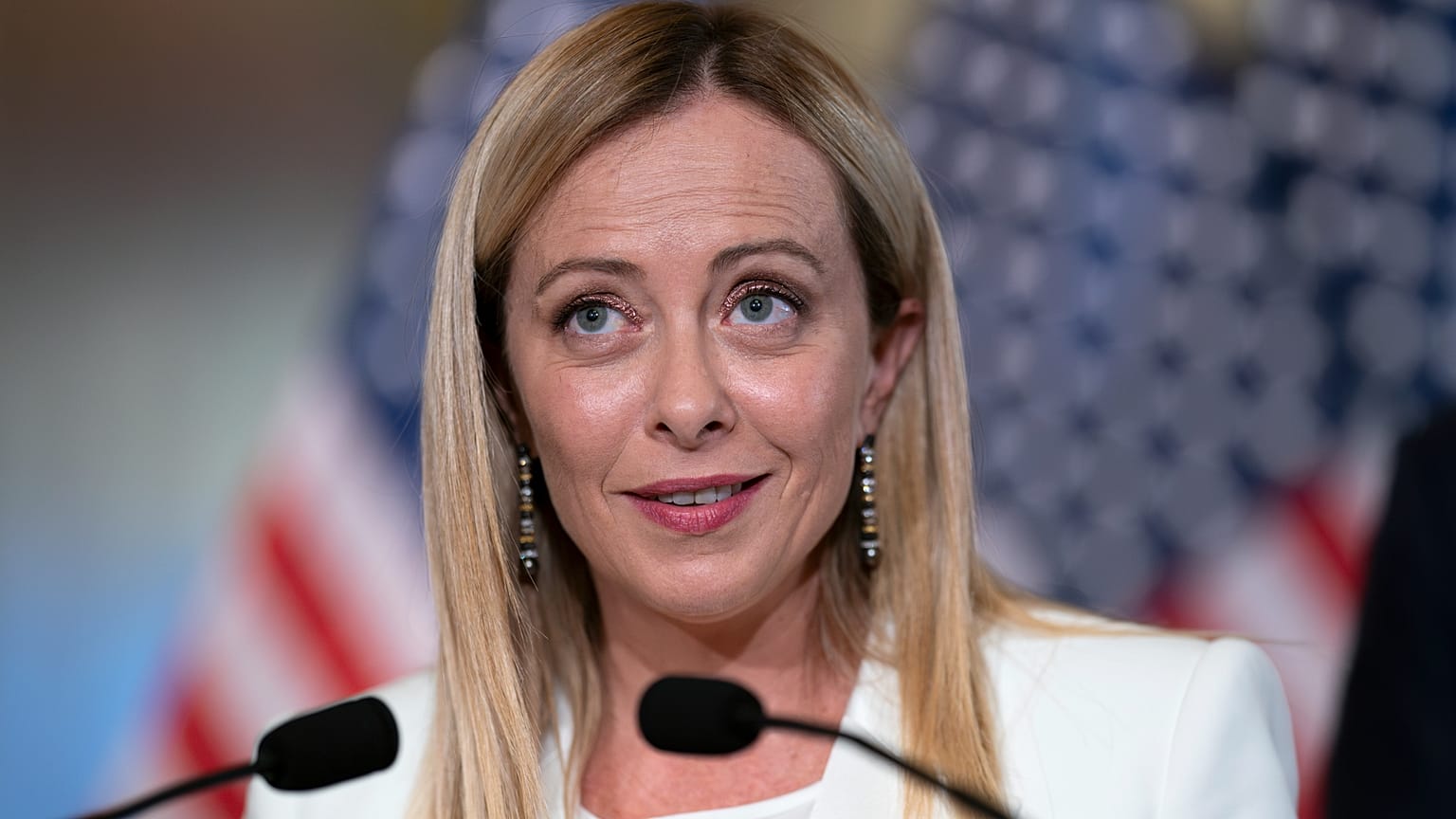 La premier italiana Giorgia Meloni