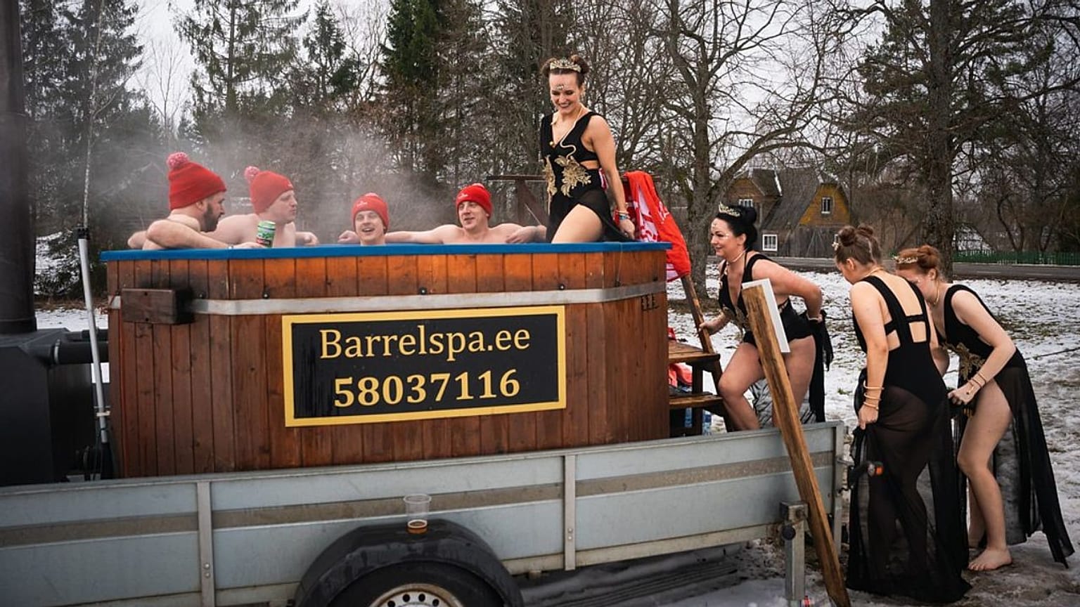 L'Estonie a accueilli la 14e édition de son marathon annuel du sauna européen le 1er mars 2025