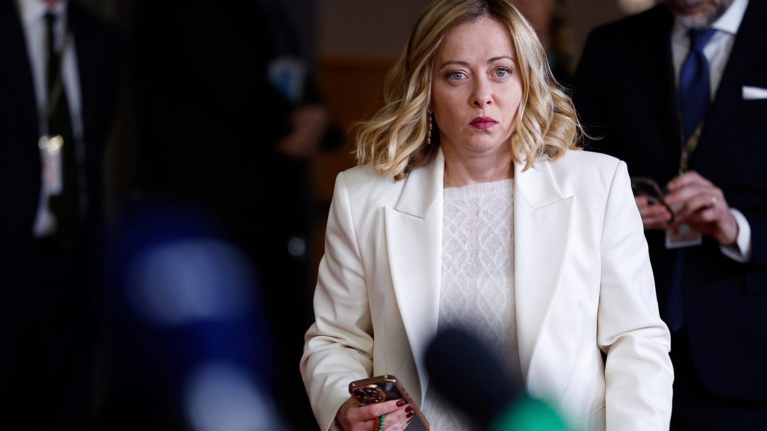 Premier ministre italien Giorgia Meloni