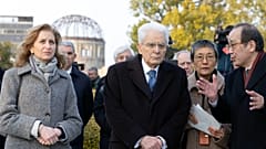 Il Presidente della Repubblica Sergio Mattarella al Memoriale della Pace di Hiroshima