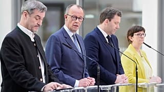 CDU/CSU y SPD acuerdan negociar una coalición