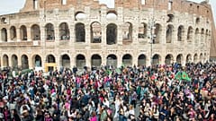Manifestazione a Roma