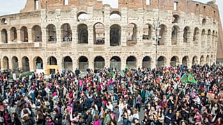 Manifestazione a Roma
