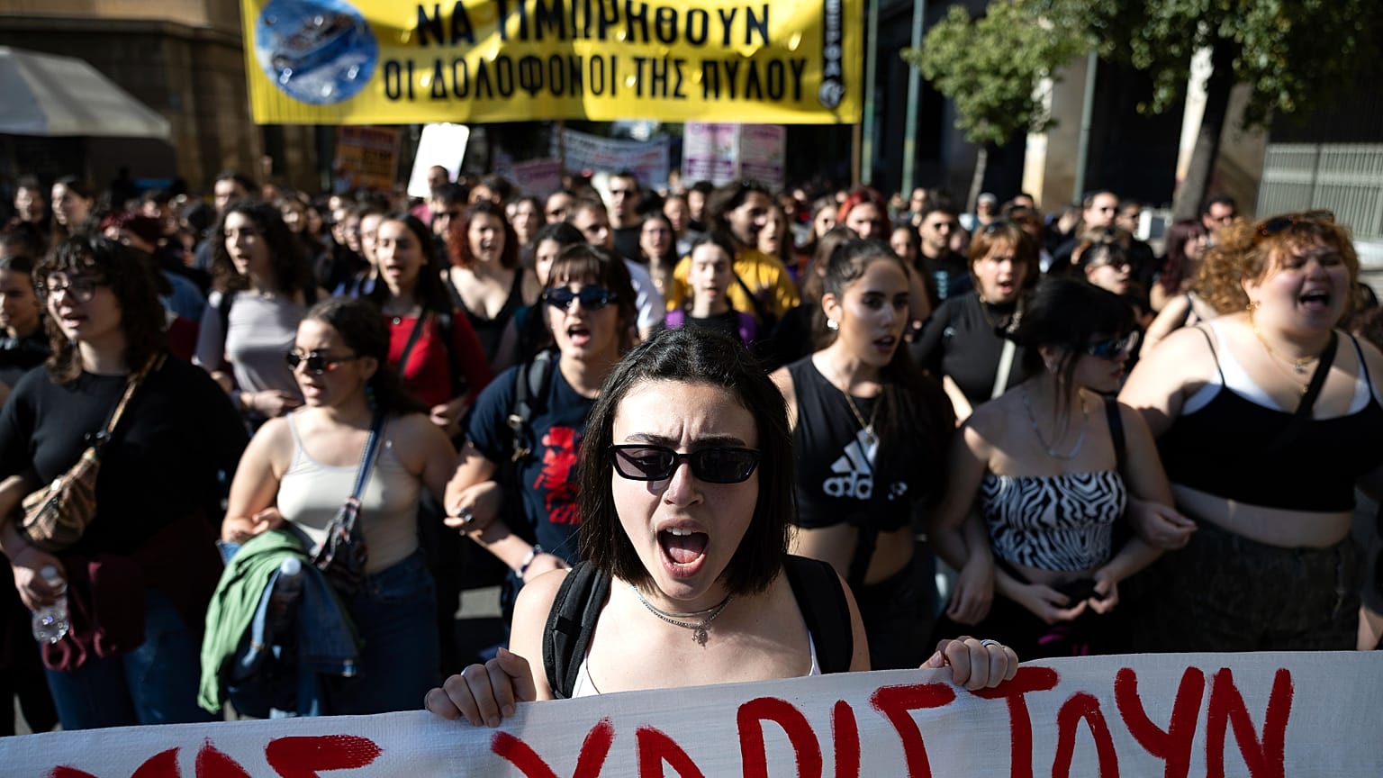 Protestujący na ulicach Europy w Międzynarodowy Dzień Kobiet.