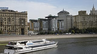 A moszkvai brit nagykövetség épülete (középen)