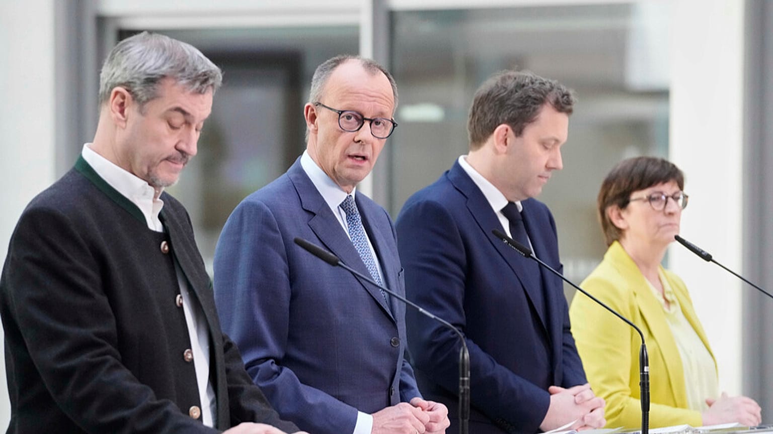 Lider CDU Friedrich Merz potrzebuje wsparcia Zielonych.