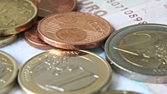 File photo - Euro coins