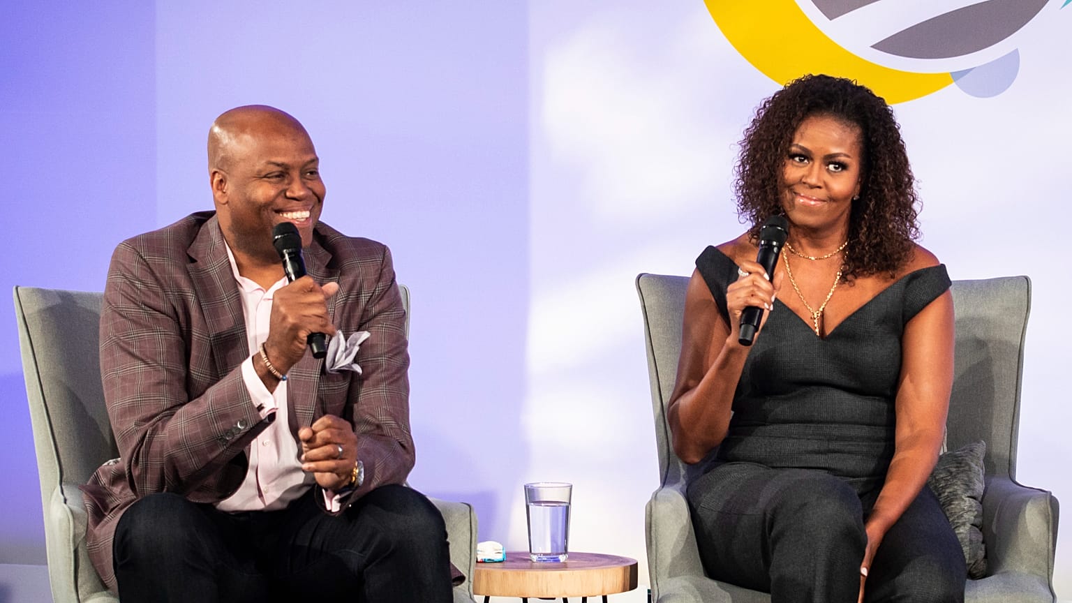 Michelle Obama and her brother Craig Robinson are set to launch new podcast "IMO"