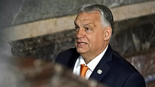 Macaristan Başbakanı Viktor Orban Brüksel'deki Egmont Sarayı'na AB zirvesi için geldi