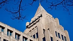 Washington Post'a ev sahipliği yapan Washington şehir merkezindeki One Franklin Square Binası, 8 Şubat 2019.