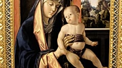 İtalyan ressam Antonio Solari’nin 16. yüzyıla ait “Meryem ve Çocuk” tablosu.